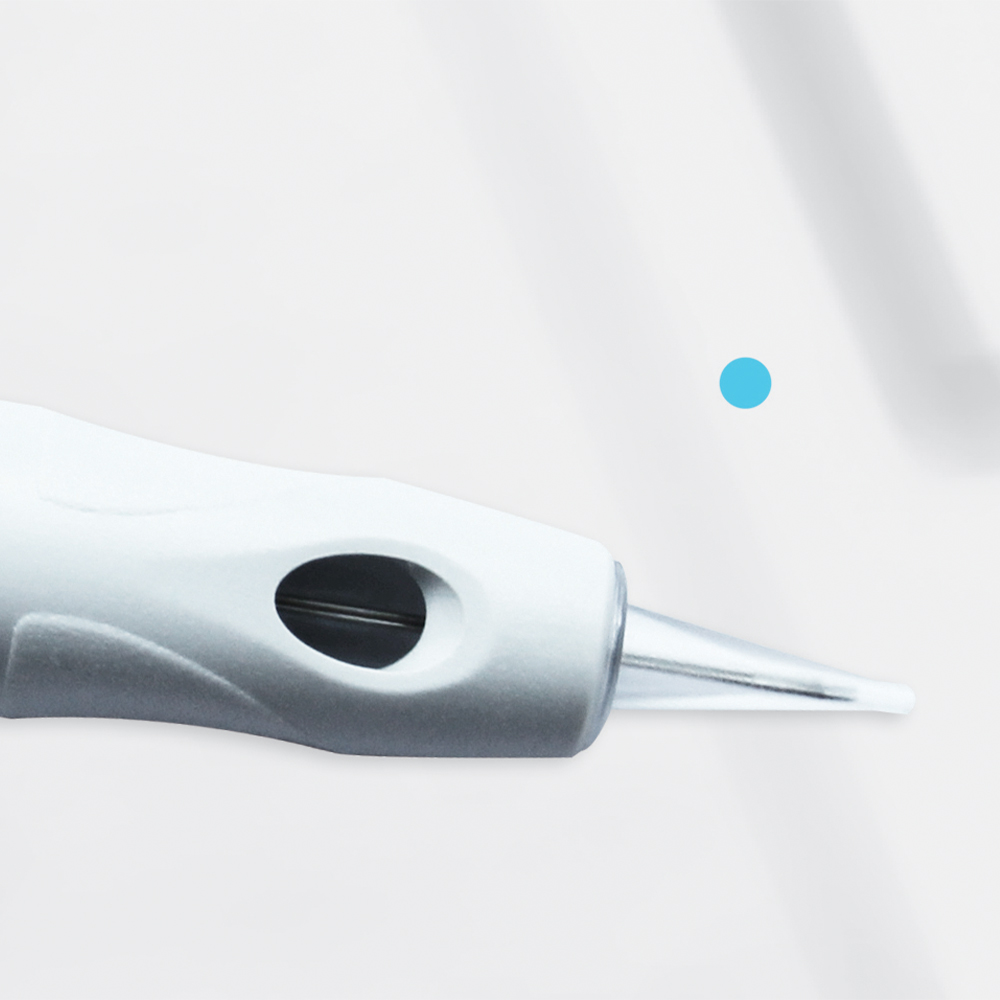 1-point nano safety needle for micropigmentation