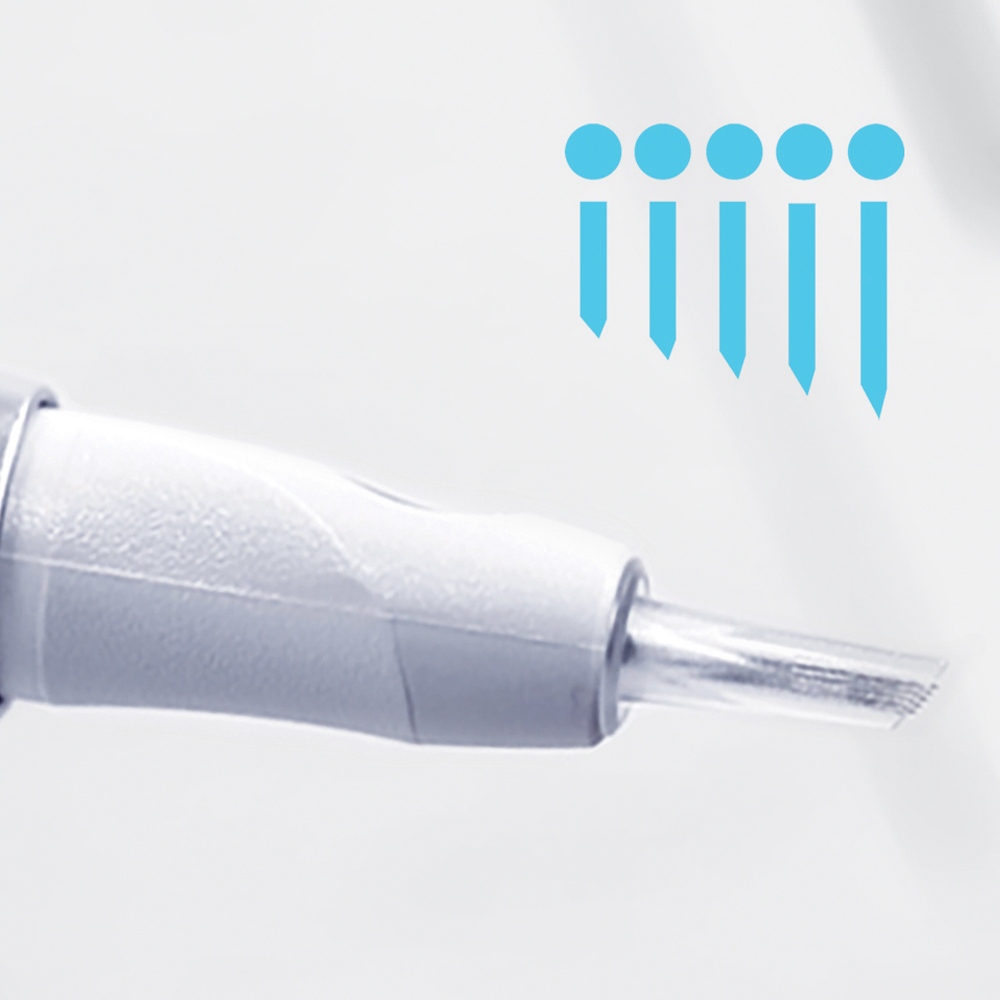 5 Point Sloped Digital Blading - Safety Needle