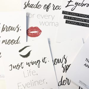 Nouveau Contour Post Cards