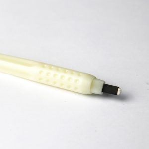 Disposable Microblade Handtool and Blade - Size #U