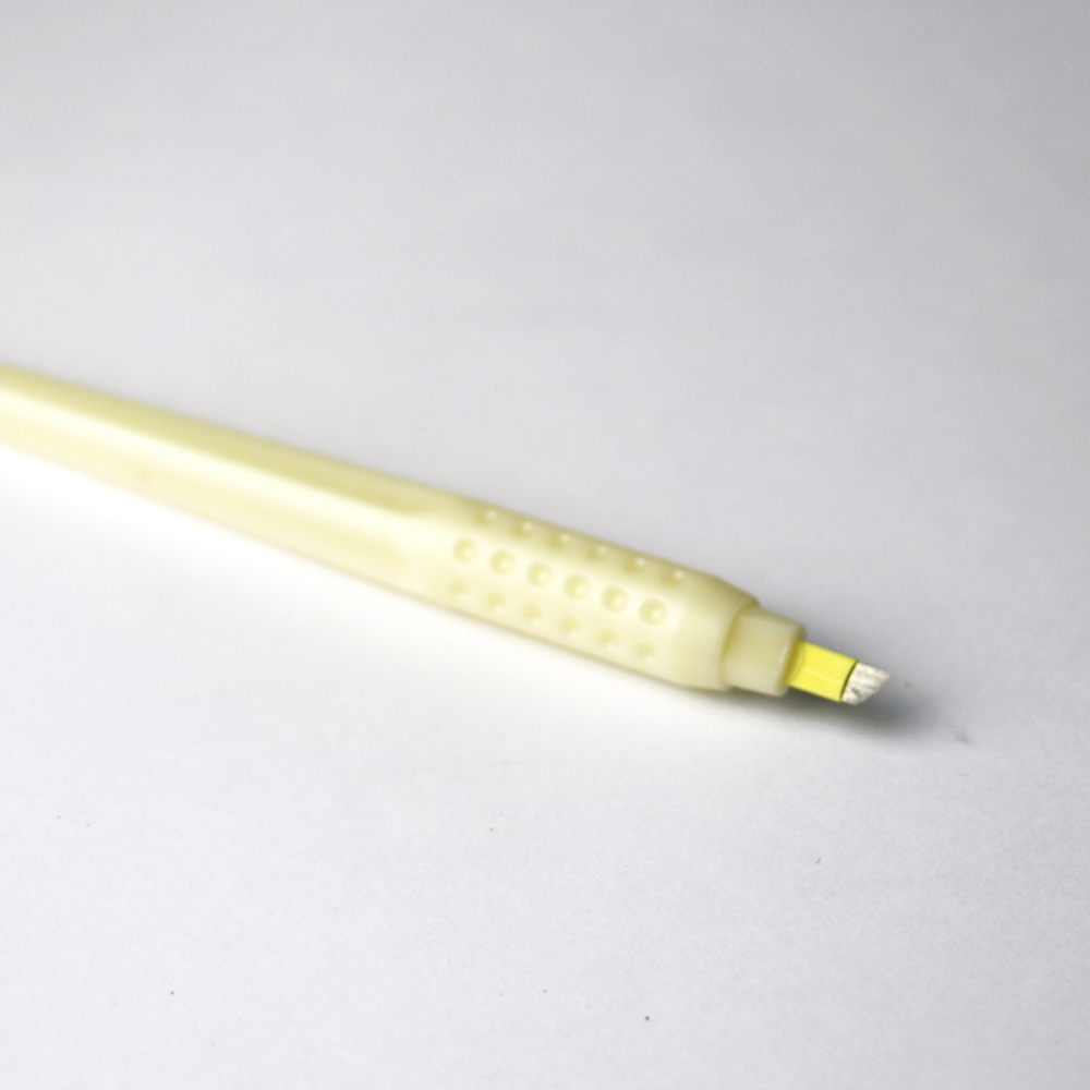 Disposable Microblade Handtool and Blade - Size #17